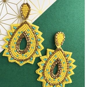 Sunshine Days Earrings- Yellow